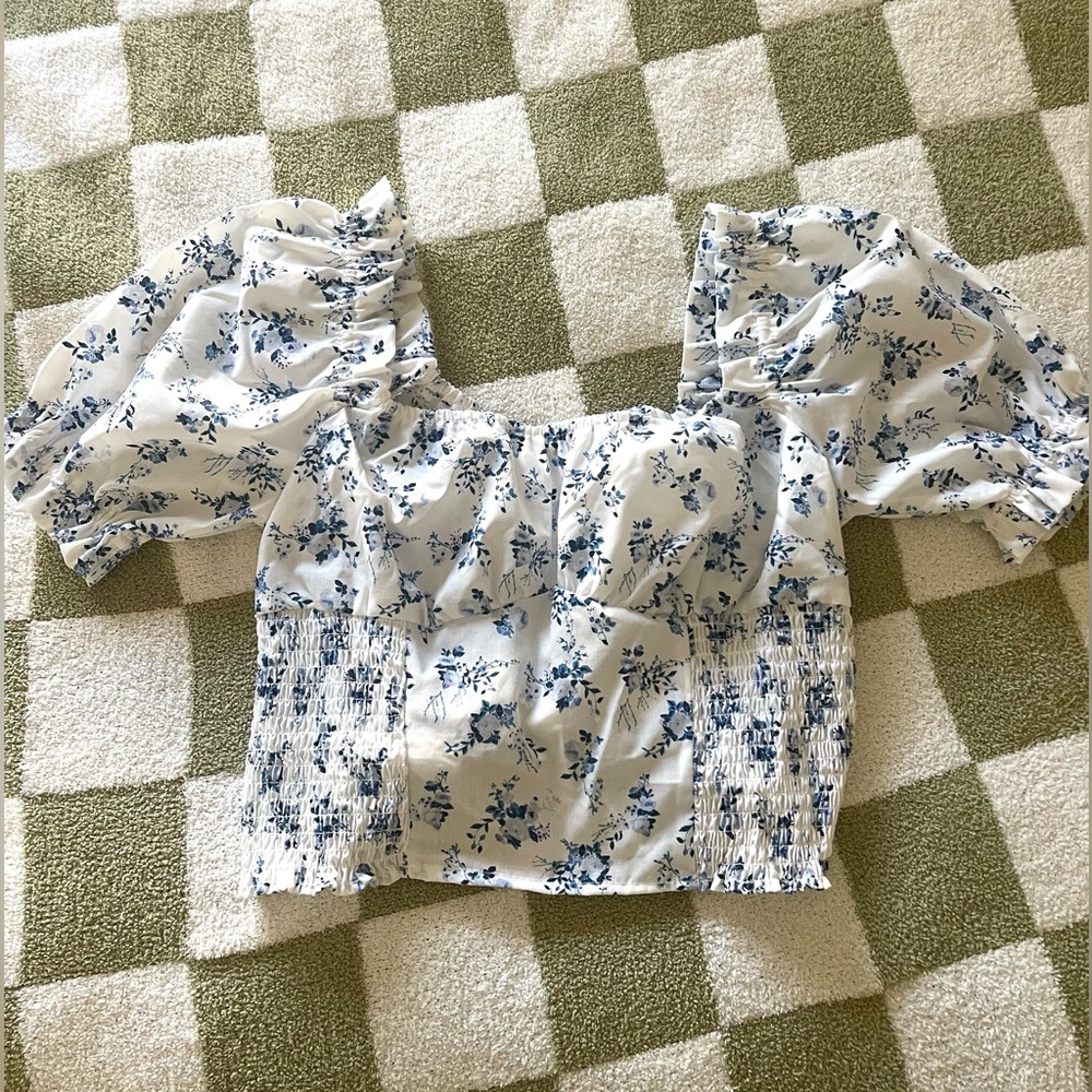 No Frills LA Floral Top